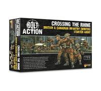 Warlord Games British & Canadian infantry Starter Army 'Crossing the Rhine' - 28mm Scale Miniatures for Bolt Action Highly Detailed World War 2 Miniatures