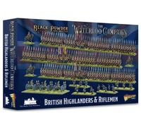 Warlord Games British Highlanders & Riflemen - Epic Scale Plastic Miniatures for Black Powder Highly Detailed Napoleonic Era Miniatures for Table-top Wargaming