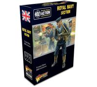 Warlord Games British Royal Navy Section - 28mm Scale Metal Miniatures for Bolt Action Highly Detailed World War 2 Miniatures for Table-top Wargaming