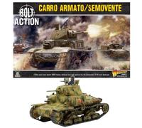 Warlord Bolt Action Carro Armato/Semovente Tank 1:56 Tabletop Miniatures - Plastic Paintable Miniature WWII Soldiers Set, Unpainted Table Top 28mm Military Minifigures for Adults - Gaming Figurines