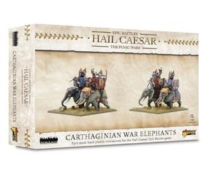 Warlord Games Carthaginian War Elephants - Epic Scale Plastic Miniatures for Hail Caesar Highly Detailed Ancient Era Miniatures for Table-top Wargaming