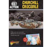 Warlord Games Churchill Crocodile 1:56 / 28mm Scale British Model Tank for Bolt Action Highly Detailed World War 2 Miniatures