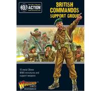 Warlord Games Commandos Support Group (Hq, Mortar & mmg) - Brand New And Sealed