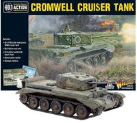 Warlord Games Cromwell Cruiser Tank - 1:56 British Army Plastic Scale Model Tank for Bolt Action Highly Detailed World War 2 Miniatures