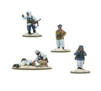 Warlord Games Fallschirmjäger (Winter) Hq - Brand New And Sealed