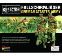Warlord Games Fallschirmjager German Starter Army - Bolt Action 28mm Minatures WWII Table Top Game