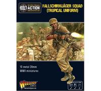 Warlord Games Fallschirmjager Squad (Tropical Uniform) - Brand New And Sealed