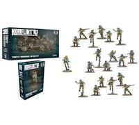 Warlord Games Firefly Airborne Infantry and Roberta Wells Firefly Hero - United States Miniatures for Konflikt 47 Highly Detailed 28mm Scale Miniatures