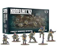 Warlord Games Firefly Airborne Infantry - United States Miniatures for Konflikt 47 Highly Detailed 28mm Scale Miniatures