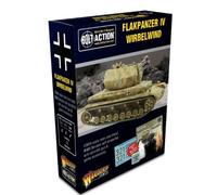 Warlord Games Flakpanzer IV Wirbelwind - 1:56 / 28mm Reson Scale Model Tank for Bolt Action Highly Detailed World War 2 Miniatures