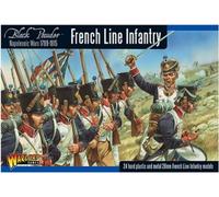 Warlord Games French Line Infantry - 28mm Scale Plastic Miniatures for Black Powder Highly Detailed Napoleonic Era for Table-top Wargaming