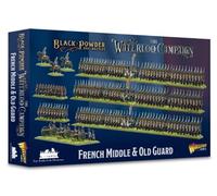 Warlord Games French Middle & Old Guard - Epic Scale Plastic Miniatures for Black Powder Highly Detailed Napoleonic Era for Table-top Wargaming