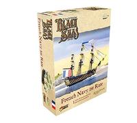 Warlord Games French Navy First Rate - 1/700 Scale Miniature for Black Seas Highly Detailed Age of Sail Era Miniatures for Table-top Wargaming