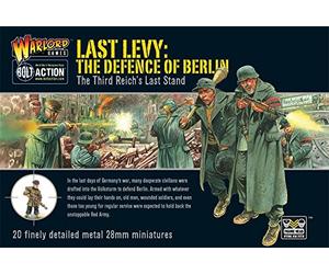 Warlord Games German Army - Last Levy The Defence of Berlin 28mm Metal Miniatures for Bolt Action