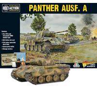 Warlord Games German Army Panther Ausf A - 1:56 / 28mm Plastic Scale Model Tank For Bolt Action Highly Detailed World War 2 Miniatures for Table-top Wargaming