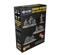 Warlord Games German Army Veteran Heavy Weapons Platoon 28mm Scale Resin Miniatures for Bolt Action Highly Detailed World War 2 Miniatures