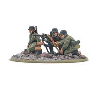 Warlord Games German Army Veteran MMG Team - 28mm Scale Resin Miniatures for Bolt Action Highly Detailed World War 2 Miniatures