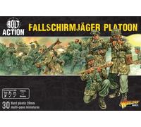 Warlord Games German Fallschirmjager - 28mm Scale Plastic Miniatures for Bolt Action Highly Detailed World War 2 Miniatures for Table-top Wargaming