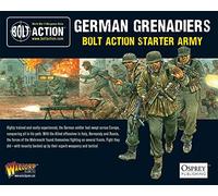 German Grenadiers Starter Army - 28mm Scale Plastic Miniatures for Bolt Action by Warlord Games - Highly Detailed World War 2 Miniatures for Table-top Wargaming