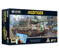 Warlord Games German Jagdtiger Tank - 1:56 / 28mm Plastic Scale Model Tank for Bolt Action Highly Detailed World War 2 Miniatures