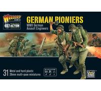 Warlord Games German Pioneers - 28mm Scale Plastic Miniatures for Bolt Action Highly Detailed World War 2 Miniatures for Table-top Wargaming