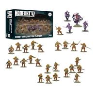 Warlord Games Ghost Infiltration Platoon - Empire of Japan Plastic Miniatures for Konflikt 47 Highly Detailed 28mm Scale Miniatures
