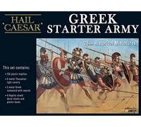 Warlord Games Greek Starter Army - 28mm Scale Plastic Miniatures for Hail Caesar Highly Detailed Ancient Miniatures for Table-top Wargaming
