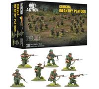 Warlord Games Gurkha Infantry Platoon - 28mm Plastic Miniatures Bolt Action