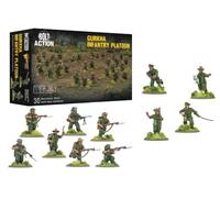 Warlord Games Gurkha Infantry & Platoon Commanders - 28mm Scale Miniatures for Bolt Action Highly Detailed World War 2 Miniatures for Table-top Wargaming