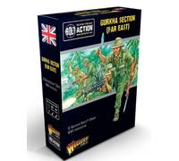 Warlord Games Gurkha Section - 28mm Scale Miniatures for Bolt Action Highly Detailed World War 2 Miniatures for Table-top Wargaming