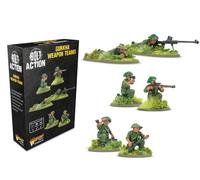 Warlord Games Gurkha Weapon Teams - 28mm Scale Resin Miniatures for Bolt Action Highly Detailed World War 2 Miniatures