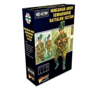 Warlord Games Hungarian Army Gendarmerie Battalion Section 28mm Scale Miniatures for Bolt Action Highly Detailed World War 2 Miniatures
