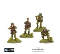 Warlord Games Hungarian Army Support Group (Hq, Mortar & mmg) - Brand New And Sealed