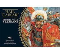 Imperial Romans Veterans - 28mm Scale Plastic Miniatures for Hail Caesar by Warlord Games - Highly Detailed Ancient Era Miniatures for Table-top Wargaming