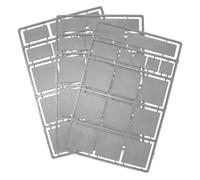Warlord Games Infantry Bases Age 14+ - 40x40mm Square Bases Pack (27 pcs) for Tabletop Miniatures