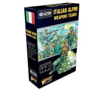 Warlord Games Italian Alpini Weapons Teams - 28mm Scale Miniatures for Bolt Action Highly Detailed World War 2 Miniatures for Table-top Wargaming