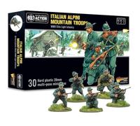 Warlord Games Italian Army Infantry Alpini Mountain Troops - 28mm Scale Plastic Miniatures for Bolt Action Highly Detailed World War 2 Miniatures for Table-top Wargaming