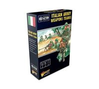 Warlord Games Italian Army Weapons Teams 28mm Scale Miniatures for Bolt Action Highly Detailed World War 2 Miniatures for Table-top Wargaming