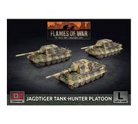 Warlord Games Jagdtiger (12.8Cm) Tank-Hunter Platoon (3X Plastic) - Brand New And Sealed