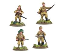Warlord Games Japanese Army Platoon Commanders - 28mm Scale Resin Miniatures for Bolt Action Highly Detailed World War 2 Miniatures