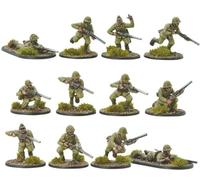Warlord Games Japanese Shiboru Rifle Squad Empire of Japan Highly Detailed 28mm Scale Miniatures