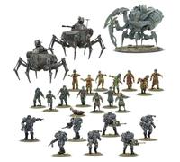 Warlord Games Konflikt 47 German Axis Starter Army 28mm Miniatures | Axis Sonderkampfgruppe - Highly Detailed 28mm Scale Miniatures