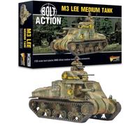 Warlord Games M3 Lee Medium Tank - 1:56 / 28mm US Army Plastic Scale Model Tank for Bolt Action Highly Detailed World War 2 Miniatures