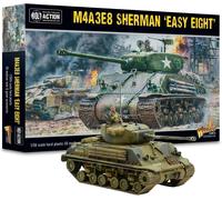 Warlord Games Scale Model Tank M4A3E8 Sherman Easy Eight 1:56/28mm Plastic US Army