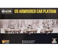 Warlord Games, M8/M20 GREYHOUND SCOUT CAR SQUADRON - Bolt Action Wargaming Miniatures