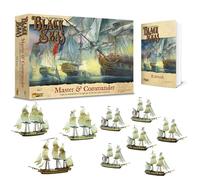 Warlord Games Master & Commander - Black Seas Starter Set - Highly Detailed Age of Sail Era Miniatures for Table-top Wargaming