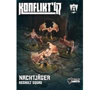 Warlord Games Nachtjager Assault Squad - Axis Miniatures for Konflikt 47 Highly Detailed 28mm Scale Miniatures