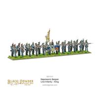 Warlord Games Napoleonic Belgian Line Infantry Firing - Brand New And Sealed