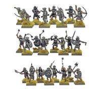 Warlord Games Orc Warband - 28mm Scale Plastic Miniatures Highly Detailed Fantasy Miniatures for Table-top Wargaming