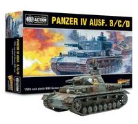 Warlord Games German Army Panzer IV Ausf. B/C/D - 1:56 / 28mm Plastic Scale Model Tank for Bolt Action Highly Detailed World War 2 Miniatures